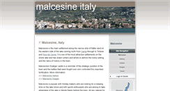 Desktop Screenshot of malcesineitaly.com